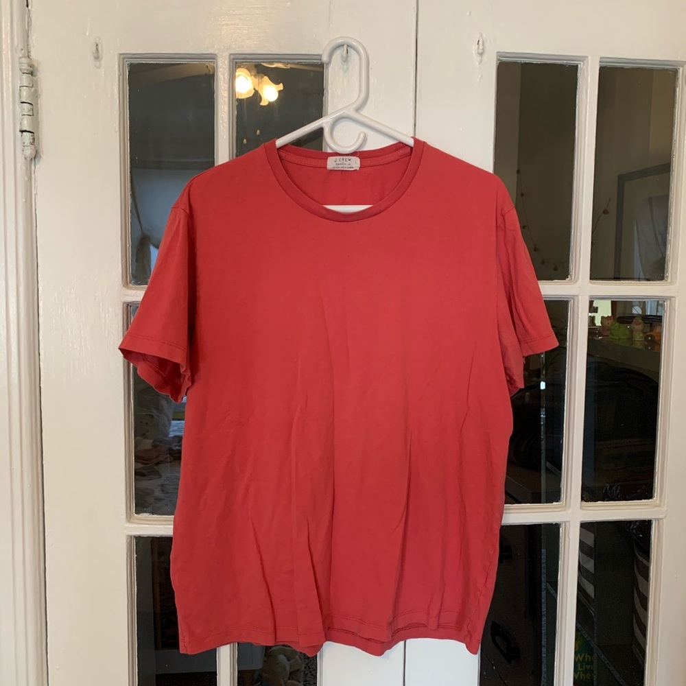 J.Crew vintage red brick t shirt